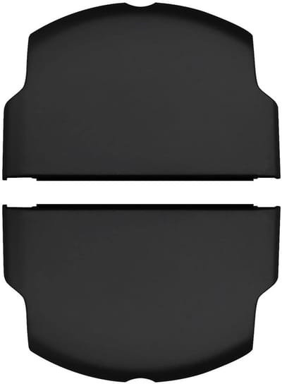 Dailygoody - Zwarte plastic slang accessoires - Batterijklep voor 2000 3000 - Slagvast en slijtvast - 2 stuks - Voor batterijcompartiment