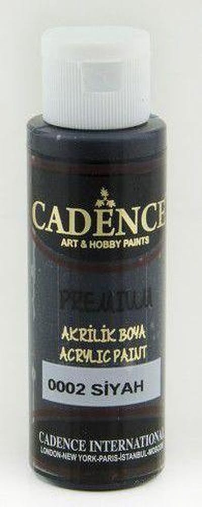 Acrylverf - Black - Cadence Premium - 70 ml