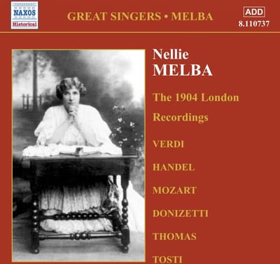 Nellie Melba - A Vocal Portrait (CD) (Remastered)