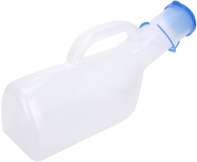 VT Goods - Urinefles - Urinoir voor Heren - Herbruikbaar en Praktisch - 1000 Ml - Urineverzameling - Geschikt voor Ouderen - Nachtkastje