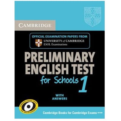 Cambridge Preliminary English Test For Schools 1 Student's Book With Answers - Cambridge ESOL