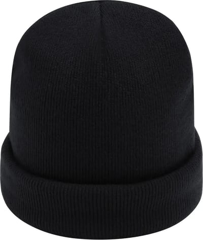 Zwarte Beanie Muts - Yehwang - Muts - Acryl - Gebreide Mutsen - Zwart