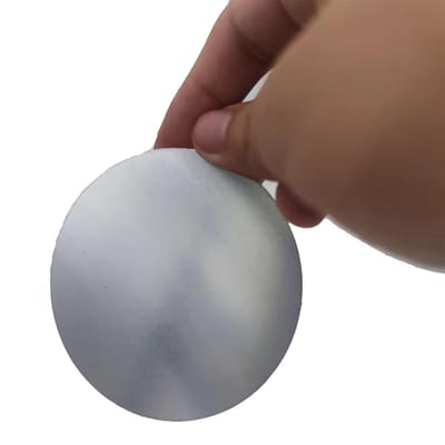 Aluminium Plaat - Ronde Schijf - Metaalbewerking - Hoge Hardheid - 50 mm Diameter - Aluminium