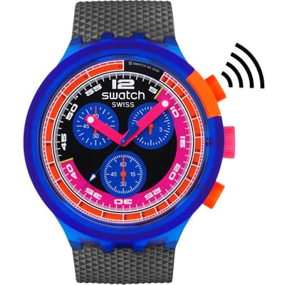 Swatch Big Bold SB06N101-5300 Neon party to the Max Pay! Horloge