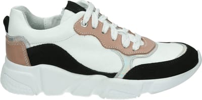 Twins - 323180 - Lage schoenenMeisjesKindersneakers - Kleur: Wit/beige - Maat: 35