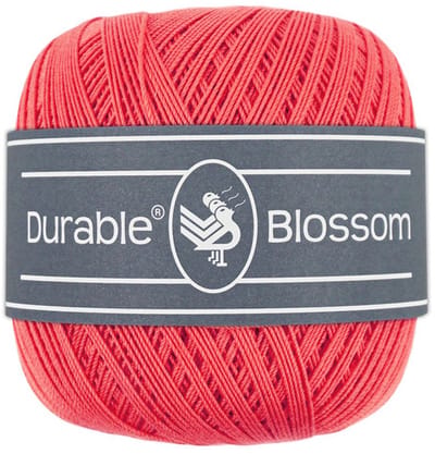 Durable Blossom - 2190 Coral - Verfijnd Gemerceriseerd Katoen Garen