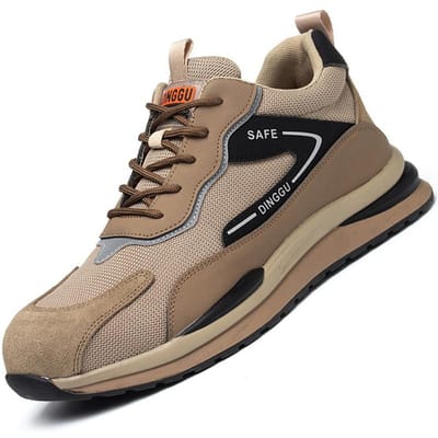 Lichtgewicht Werksneakers Heren Veiligheidsschoenen Mannelijk Constructie Stalen Neus Schoenen Puncture-Proof Werkschoenen Laarzen Heren Veiligheidslaarzen 39