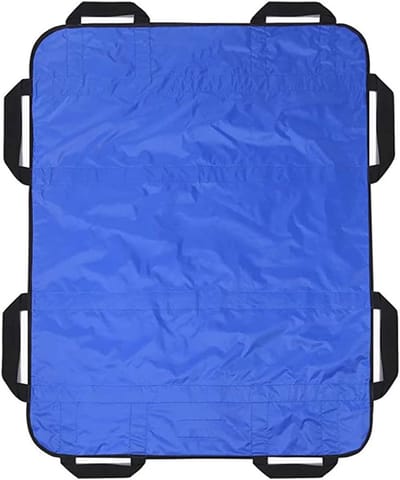 Matras met verstevigde handgreep geschikt voor eenvoudige positionering - Herbruikbare matrashoes geschikt voor het gemakkelijk optillen en verplaatsen van de matras - Draaimechanisme - 120 cm * 100 cm