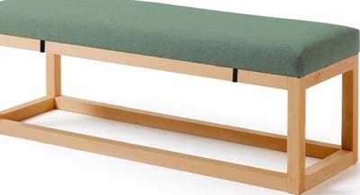 Bankkussen - Zitkussen Tuinkussen - Comfortabel Zitten - Afneembare Hoes - 130x45x8cm - I