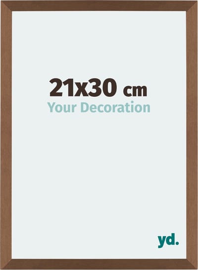 Your Decoration - Fotolijst 21x30 cm - MDF - Koper Decor - Mura