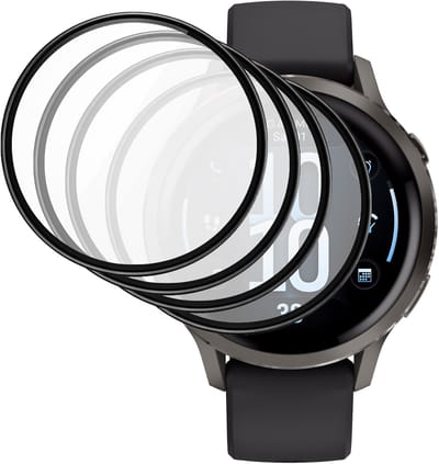 4x Volledige Screenprotector geschikt voor Garmin Venu 4 41mm - FullGuard