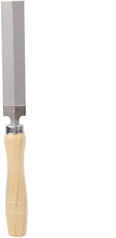 Diamantvijl met Houten Handvat - Metaal, Glas, Keramiek & Tuinbewerking Vijltje