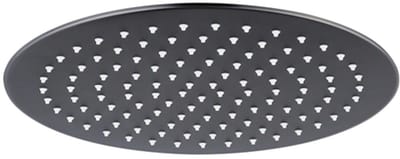 FugaFlow Eccelente Sobrado Badkamer Hoofddouche 25cm - rond - 6mm - gunmetal PVD