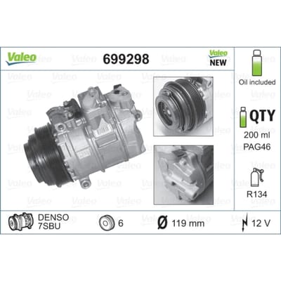 Compressor airconditioning VALEO 699298