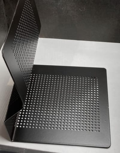 Lannoo Graphics - set van 2 metalen boekensteunen - zwart