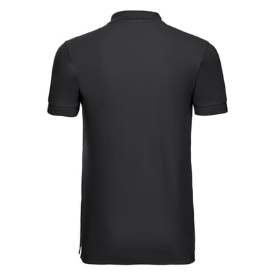 Russell Heren Stretch Poloshirt (Zwart)