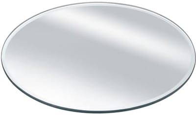 Ronde 3 mm Afgeschuinde Glazen Spiegel voor Wanddecoratie - Moderne 15 cm Spiegelpanelen