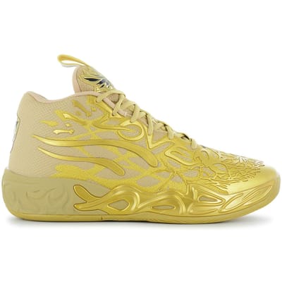 PUMA MB.04 Golden Child - Lamelo Ball - Heren Sneakers Basketball Schoenen Gold 311306-01 , Maat: EU 44 UK 9.5
