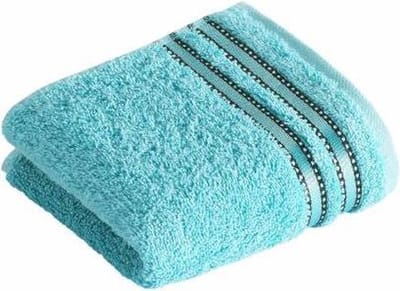 Vossen Gastendoekje Cult de Luxe - Light Azure 30x50