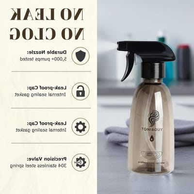 500 ml Sprayflessen 2-pack met Verstelbare Sproeier, Lekvrij Ontwerp voor Reiniging en Plantenverzorging, Ideaal voor Haar- en Dierenverzorging