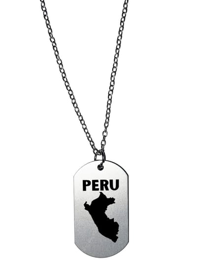 Akyol - peru ketting - Piloot - toeristen - peru cadeau - beste land - leuk cadeau voor je vriend om te geven