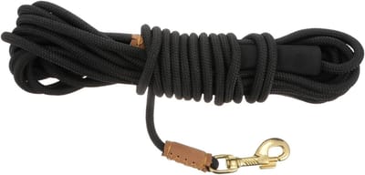 Hondenriem - Trekkoord Hond - Hondentraining Wandelen - Zachte Handgreep - 1000CM Lengte - Zwart