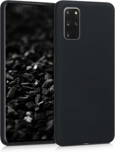 kwmobile telefoonhoesje geschikt voor Samsung Galaxy S20 Plus - Hoesje voor smartphone - Back cover in mat zwart