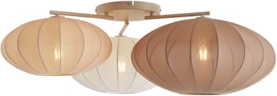 QAZQA bida - Japandi Plafondlamp - 3 lichts - L 80 cm - Wit - Woonkamer | Slaapkamer