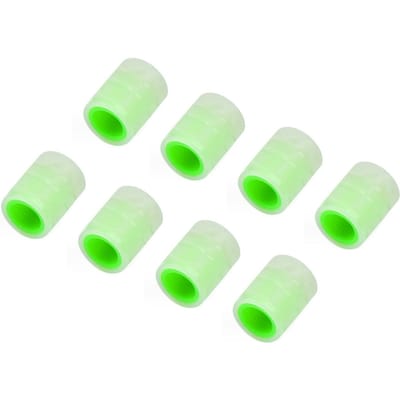 8 stuks Bandventieldop Waterdicht Stofdicht Lichtgevend Wielventieldop voor Fiets Motorfiets beige