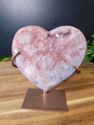 Roze Amethist Hart (nr.38)