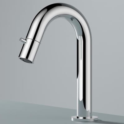 Hotbath Cobber Fonteinkraan - Opbouw - Uitvoering CR - Chroom - Messing - 193 mm - Waterbesparend