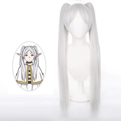Fille Anime Sousou No Frieren Cosplay Fantasia Costume Manteau Chemises Tenue Halloween Carnaval Fête Vêtements Fantaisie Accessoires 110 white