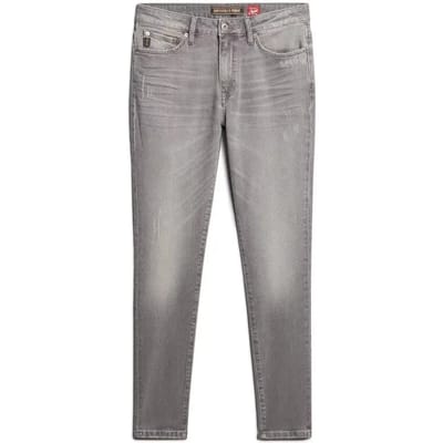 Superdry Vintage Skinny Jeans Grijs Grootte: 30/30