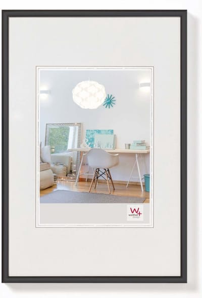 Walther New Lifestyle - Kunststof lijst - Fotoformaat 40x50 cm - Zwart