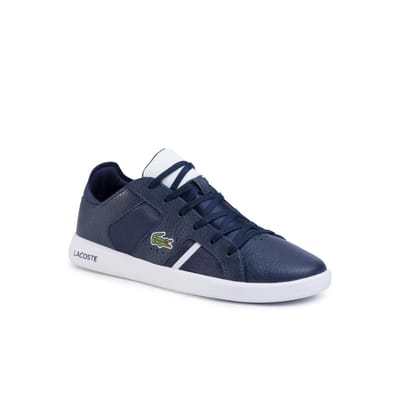 Lacoste Novas 120 1 SMA Heren Marine Blauw Sportschoenen