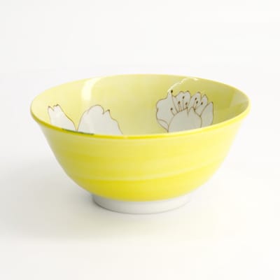 Tokyo Design Studio – Sakura Yellow - Noodle Kom – Ramen Kom - 15x7cm - 500ml