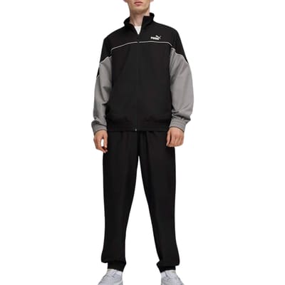 PUMA Woven Colorblock Suit Unisex Trainingspak - Puma Black