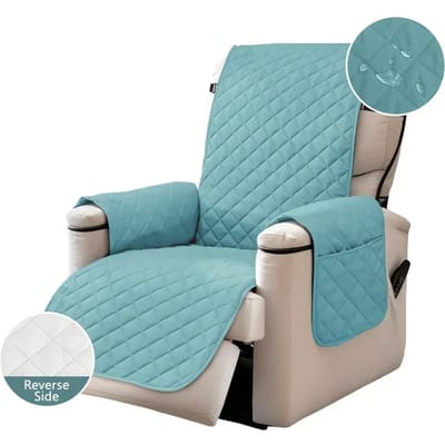 100% Waterdichte Relaxfauteuilhoes Wasbare Bankhoezen voor Kinderen Huisdieren Honden Slipcover Meubelbeschermer met Elastische Banden