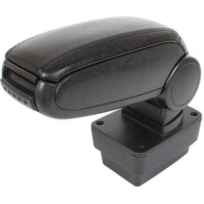 Modecar - Armsteun voor Skoda Fabia III - Zwarte Kunstleer - Incl. Montageset