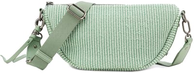 FREDsBRUDER Schoudertas City - Beach - Repeat Halfmoon Bag Sage Mintgroen