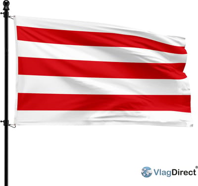 Houtemse vlag - Gemeente Sint-Lievens-Houtem vlag - 90 x 150 cm.