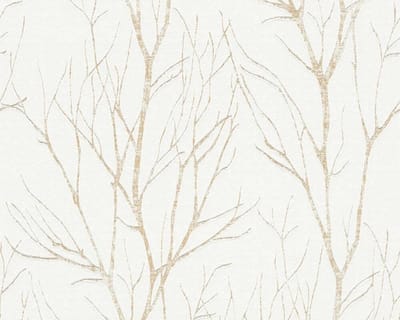 TAKKEN BEHANG | Botanisch - creme beige goud - A.S. Création Attractive 2