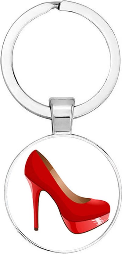 Akyol - Hoge hak Sleutelhanger - hoge hakken - hakken dragers - leuke cadeau voor iemand die van hakken houdt - verjaardagscadeau - kado - gift - geschenk - 2,5 x 2,5 CM