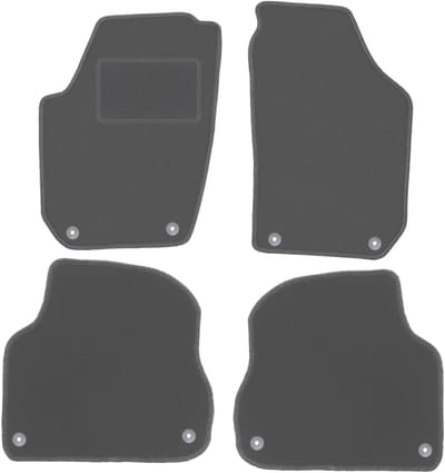 Grafiet automatten voor: Skoda Fabia II hatchback, stationwagen (2007-2014)