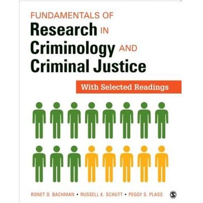 Fundamentals Of Research In Criminology And Criminal Justice: With Selected Readings - Bachman
