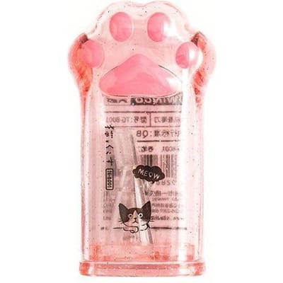 Kawaii Chat Patte Taille-crayon Papeterie Cadeau Fournitures Mignonnes Papetier