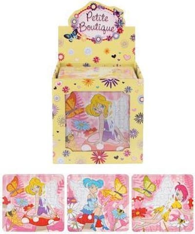 108 Stuks | Puzzel: Fairy / Fee, 13 x 12 Cm in Traktatiebox (Uitdeelcadeautjes)