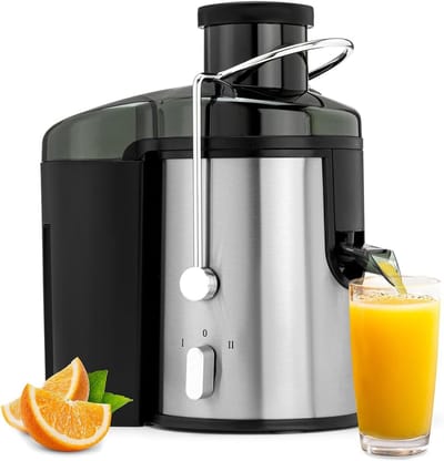 DnA® Sapcentrifuge - Slowjuicer - Sapcentrifuges Groenten En Fruit - Zwart - 10cm x 10cm x 10cm