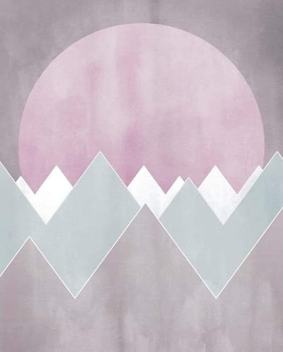 Fotobehang - Sunrise Gentle 200x250cm - Vliesbehang