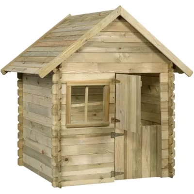 Swing King speelhuis Louise deLuxe 124x150x160 cm - Geïmpregneerd FSC hout